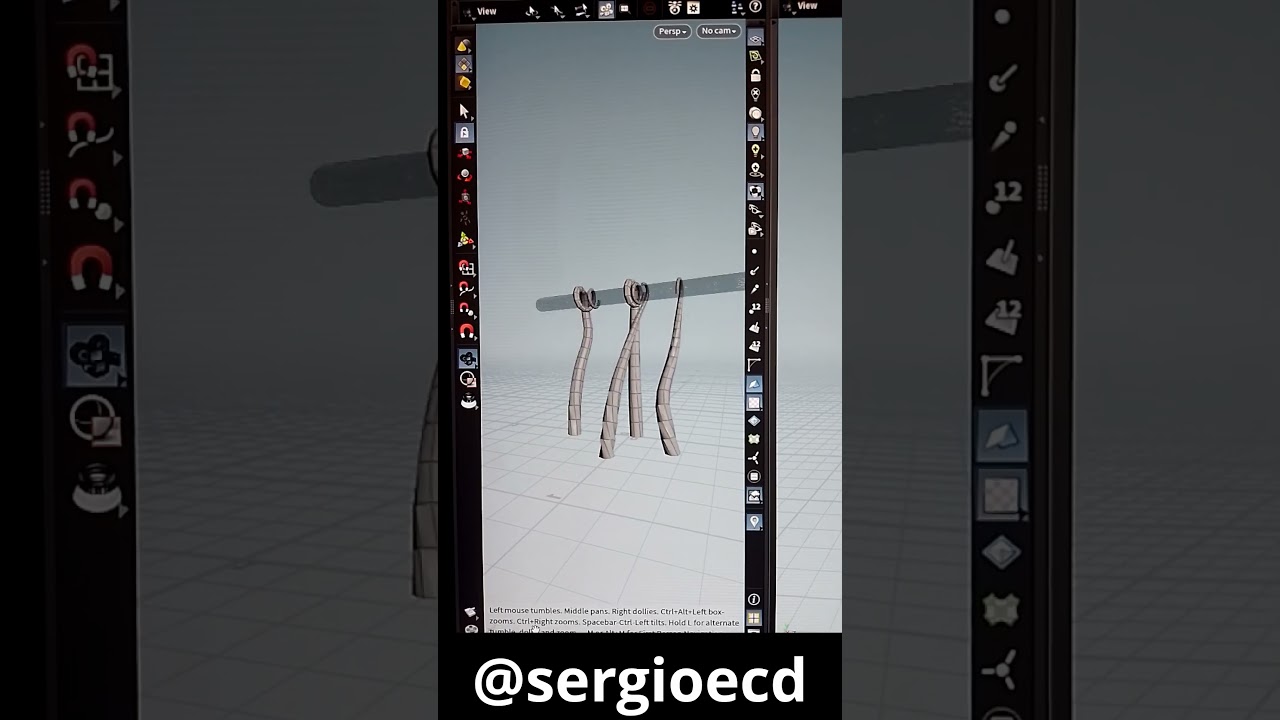 tentacles Rnd #houdini #proceduralart #vfx #vfxshorts #houdinifx #octopus #design
