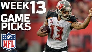 Week 13 NFL Game Picks in Under 3 Minutes⏱🏈 | NFL Highlights