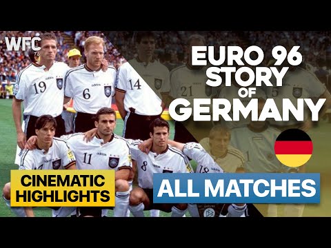 EURO 1996 Story of Germany | All Matches | Highlights & Best Moments