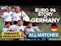 EURO 1996 Story of Germany | All Matches | Highlights & Best Moments