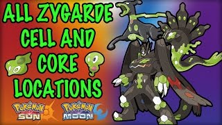 All Zygarde Cell and Core Locations - Pokemon Sun and Moon (100% Guide)