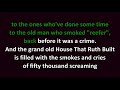 Shel Silverstein - The Smoke Off KARAOKE