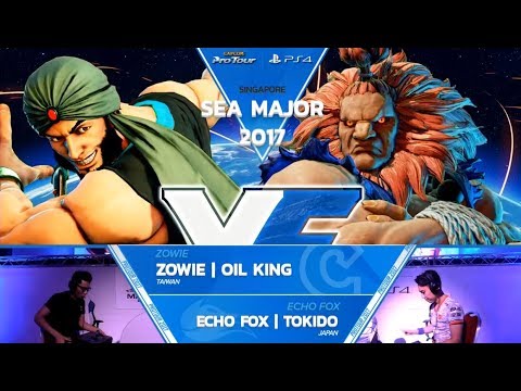 SFV: Zowie | Oil King vs Echo Fox | Tokido Winner Final - SEAM 2017 Top 8 - CPT 2017