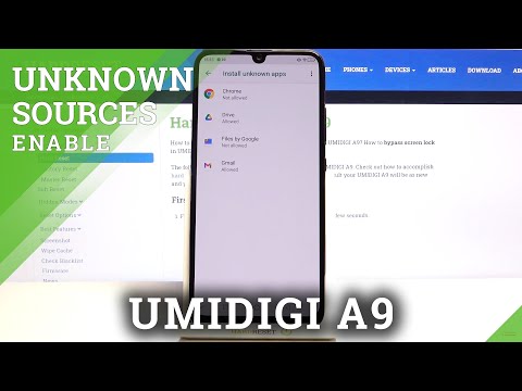 How to Allow Unknown Sources in UMIDIGI A9 – Allow Installation