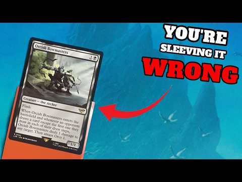 The CORRECT Way to Sleeve Your Cards