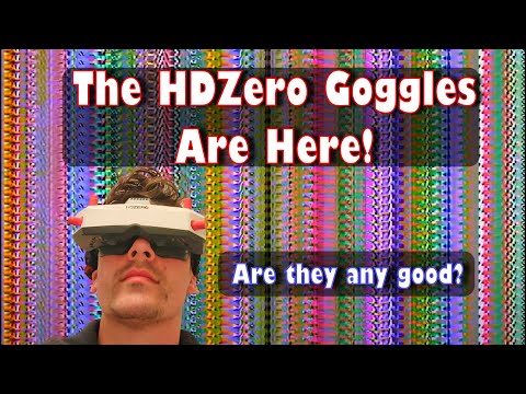The HDZero Goggles are Finally Here! (First Impressions)
