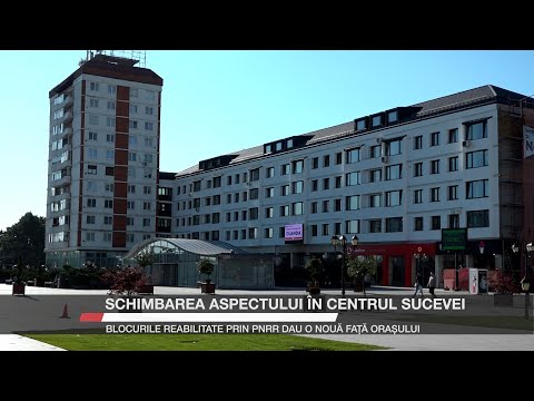 Changing the appearance in the center of Suceava: blocks rehabilitated through PNRR give the city...