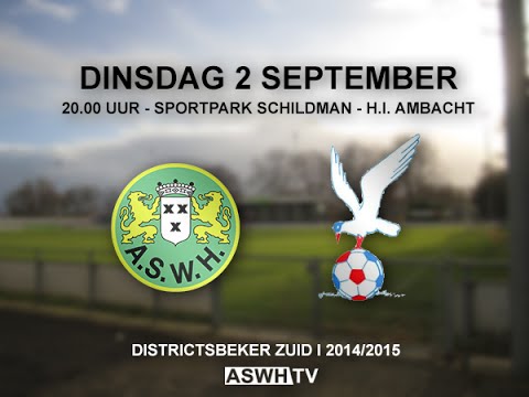 Doelpunten ASWH - VVGZ 5-0 (02-09-2014)