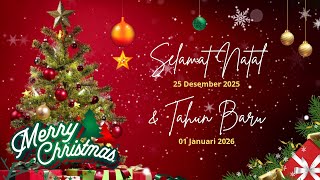 Download lagu Video Ucapan Selamat Hari Natal 2025 dan Tahun Baru 2026 part2 mp3