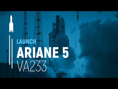 Flight VA233 – Galileo FOC-M6 / SAT 15-16-17-18 | Ariane 5 Launch | Arianespace