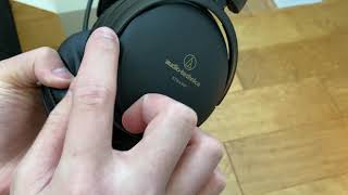 Audio Technica ATH A550Z Headphones Unboxing