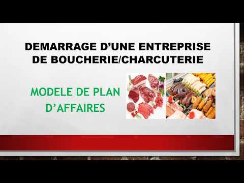 , title : 'BUSINESS PLAN pour la Boucherie/Charcuterie'
