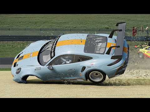 Best Racing Crashes of the Month - April 2025 (3rd Person View) | BeamNG Drive