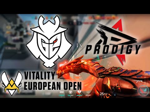 MIXWELL IS INSANE!!! G2 vs Prodigy - VALORANT HIGHLIGHTS | Vitality European Open