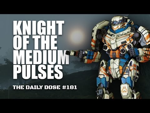 Knight of the Medium Pulse Lasers - Black Knight BL-6-KNT - Mechwarrior Online The Daily Dose #181