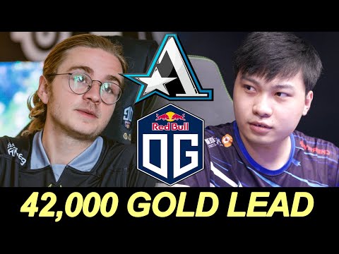 OG vs ASTER — 42,000 Gold Lead 100% Destroy