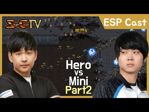 [ESP] Hero vs Mini on Revolver (Bo3, Part2) - Starcraft Remasterizado (StarCastTV Español)