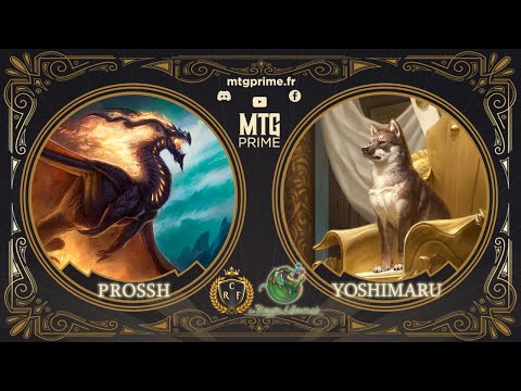[CR AQUITAINE] PROSSH VS YOSHIMARU - RONDE 1 - DUEL COMMANDER MAGIC THE GATHERING