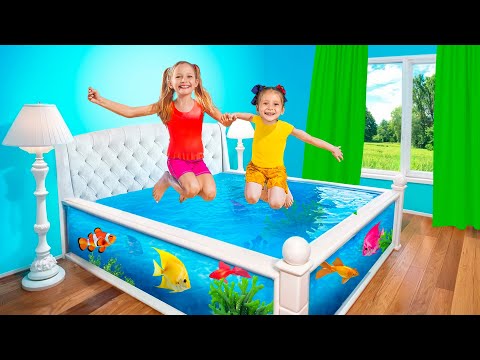 Splashy Fun - Water Slide Adventure with Maya and Mary