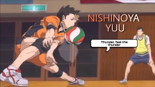 Download lagu Nishinoya Yuu - Thunder || [AMV] mp3