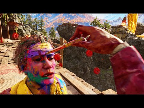 Far Cry 6 Pagan Min DLC - All Pagan Min Takedown Animations (4K)