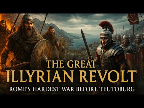 The Great Illyrian Revolt (6–9 CE) | Rome’s Forgotten War in the Balkans