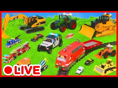 Collection de Jouets de Pompiers 🚒 Camions et Missions pour Enfants | Vidéo Éducative | Kidibli