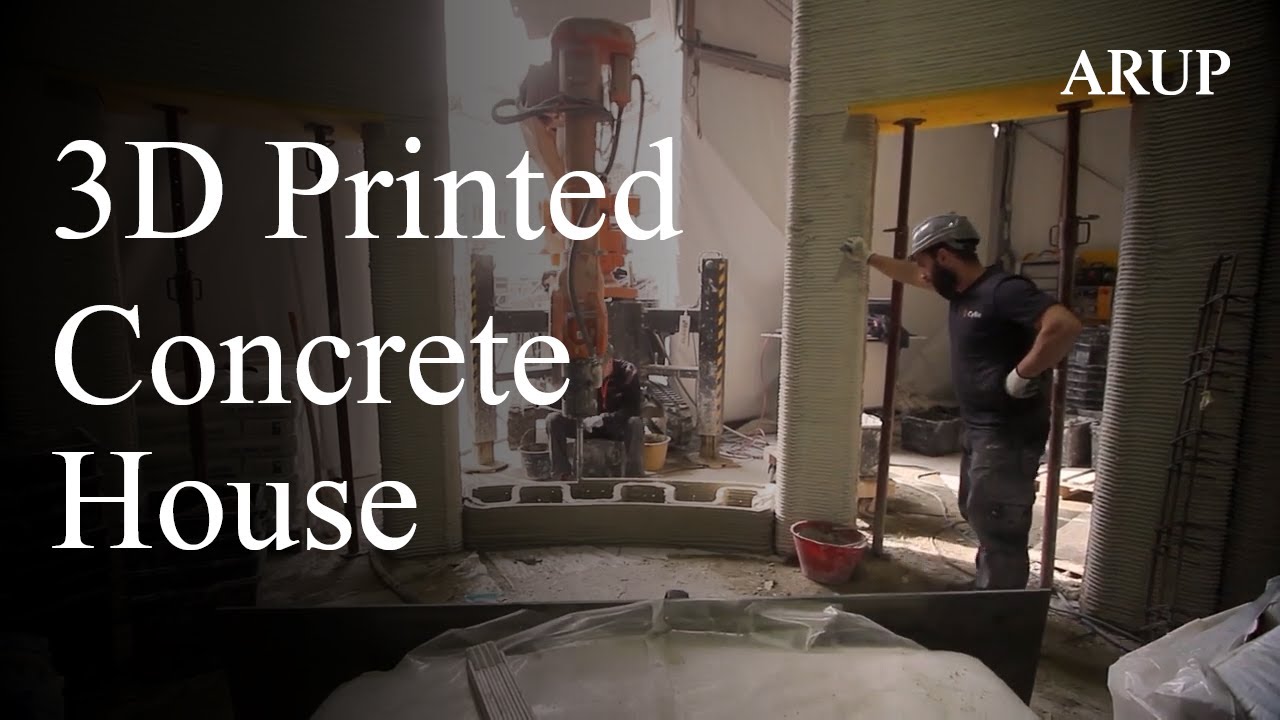 3D Printed Concrete House - Arup
