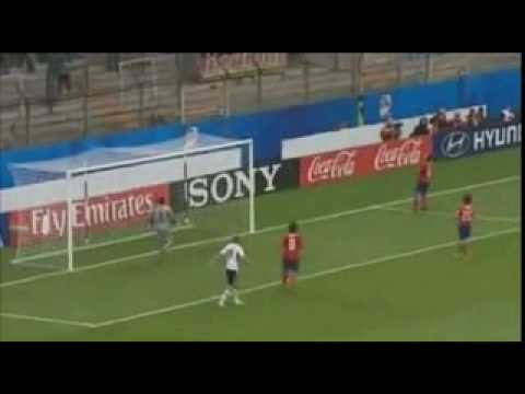 Football Penalty - South Korea handball penalty against Germany