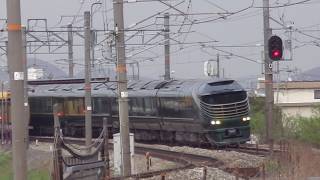 トワイライトエクスプレス瑞風　旭川通過