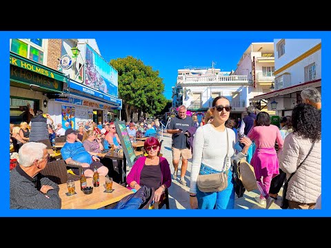 Torremolinos Spain | 4K Walking Tour – Town Center (Malaga Costa del Sol, 2025)