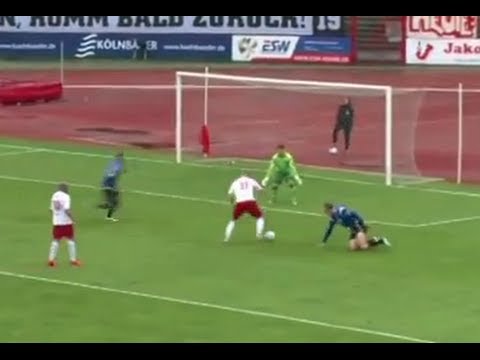 Fortuna Köln vergibt Matchball. Traumtor von Mittellinie für Velbert gegen Aachen.