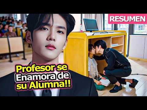🔥Chica Tímida Se Enamora De Su Nuevo Maestro, Sin Saber Que Él También La Ama