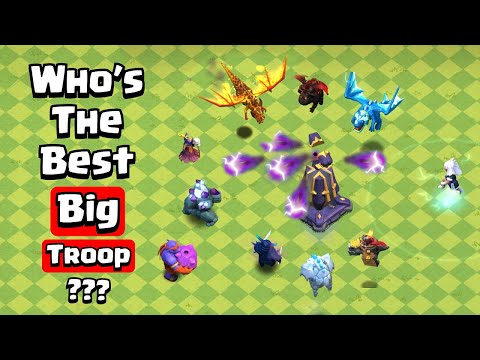 Ultimate Big Troops Showdown | Clash of Clans