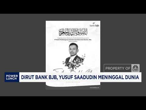 Dirut Bank BJB, Yusuf Saadudin Meninggal Dunia