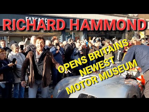 Top Gear's Richard Hammond Opens UKs Newest Motor Museum - County Classics in Taunton, + Car Show