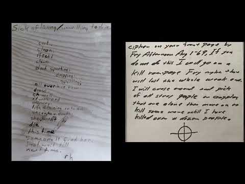 Zodiac Killer Case - Writing Style
