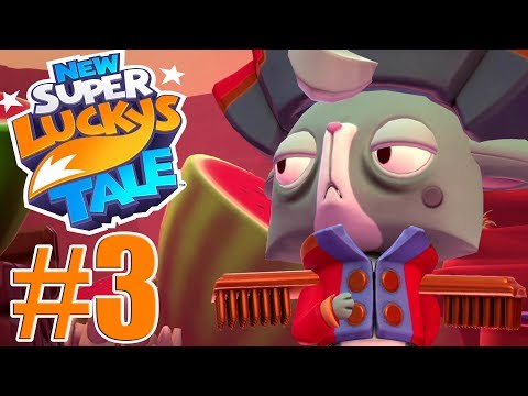 New Super Lucky's Tale Gameplay Walkthrough Part 3 - World 3
