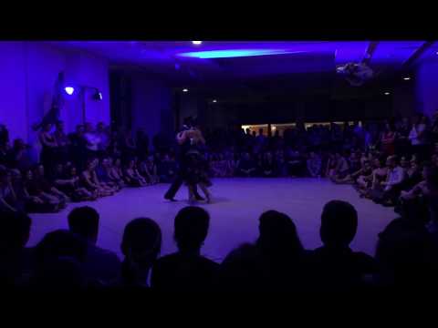  Fabian Peralta  and  Josefina Bermudez Avila  are  dancing  at  Athens TangoLovers  in  2017