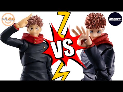 Jujutsu Kaisen: Yuji Itadori - Who Did It Better? SH Figuarts or Figma (Good Smile Company)