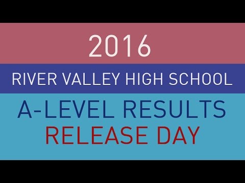 River Valley High A-Level Results Release Day (Class of 2015)