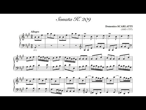 Scarlatti: Sonata in A major K. 209 - Anthony di Bonaventura, 1988