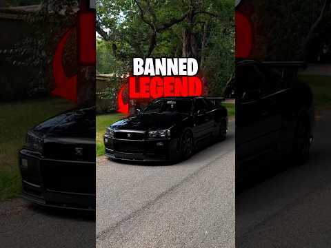 Why the R34 GT-R Was BANNED 😮