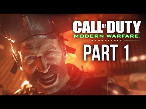 Call of Duty Modern Warfare Remastered Gameplay Walkthrough Part 1 - F.N.G. & CREW EXPENDABLE