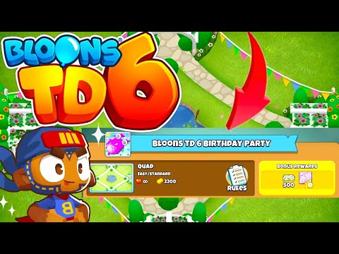 How to beat Bloons TD 6 Birthday Party!