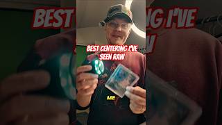 The best centering I've seen raw✨️ #aarongrades #pokemoncommunity #cardgrading #pokemoninvestor
