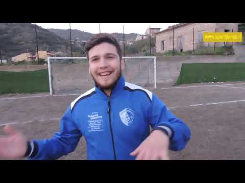 2^ Cat. - Akron Savoca -  Itala: Post-gara con l'attaccante Carmelo De Luca.