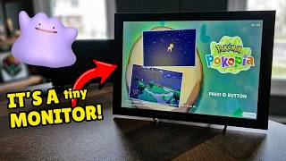 Playing Pokémon Pokopia on a Tiny Monitor