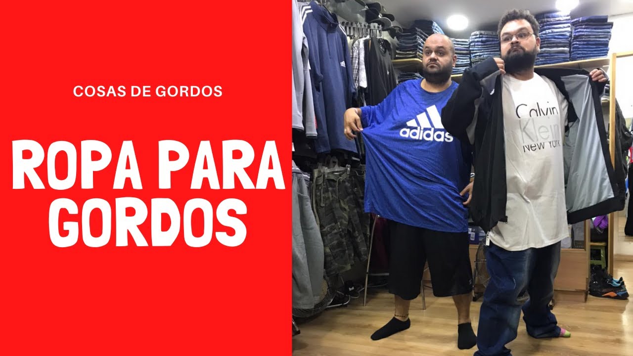 Cosas de Gordos en un almacen de TALLAS GRANDES (Vamos a DESFILAR)
