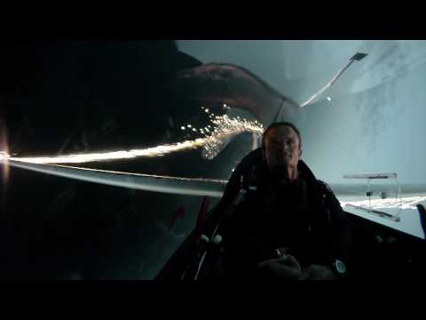 Glider Aerobatics with Fireworks - Sunderland Airshow 2010 HD